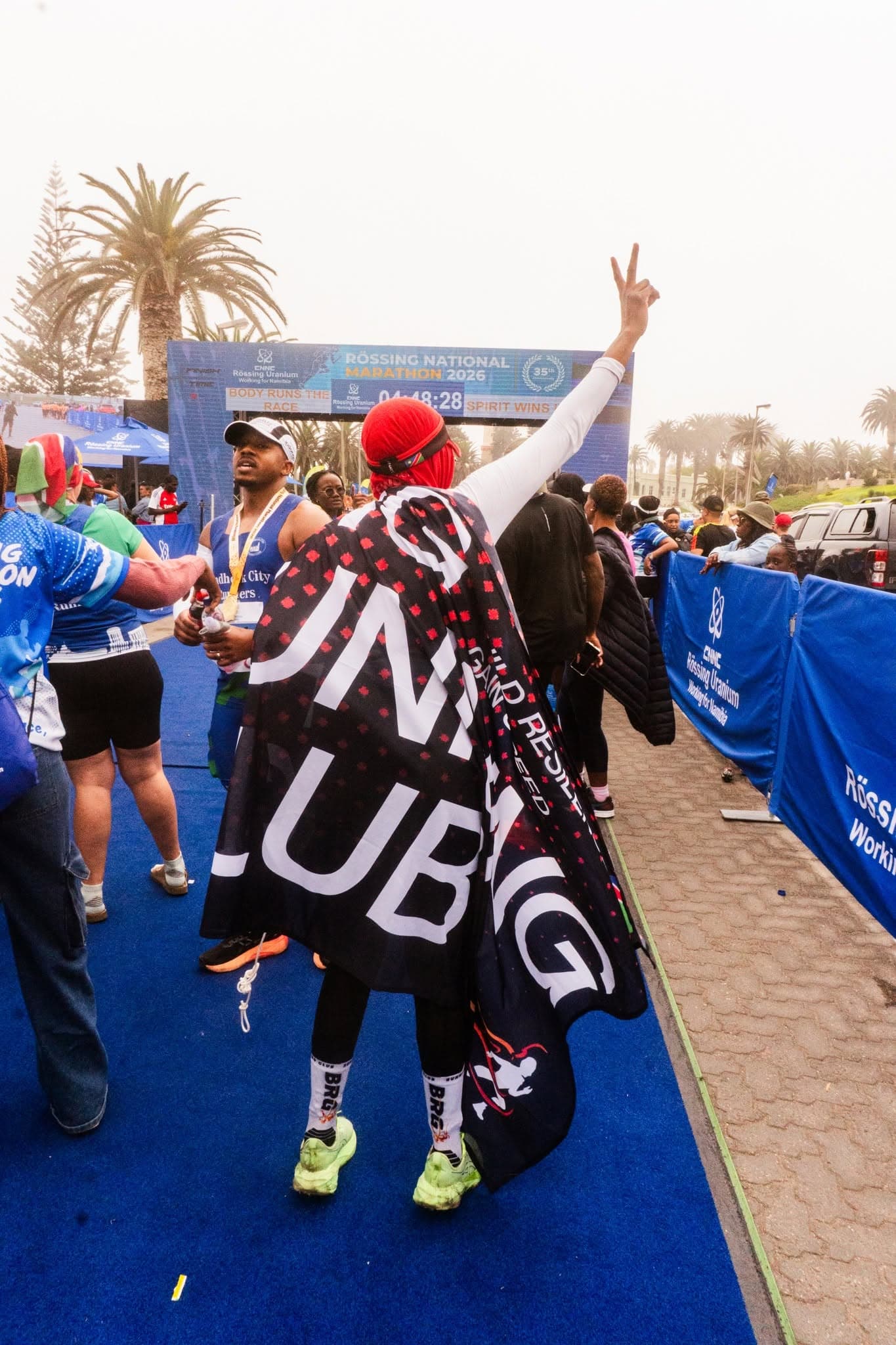 BRG Running Club race finish